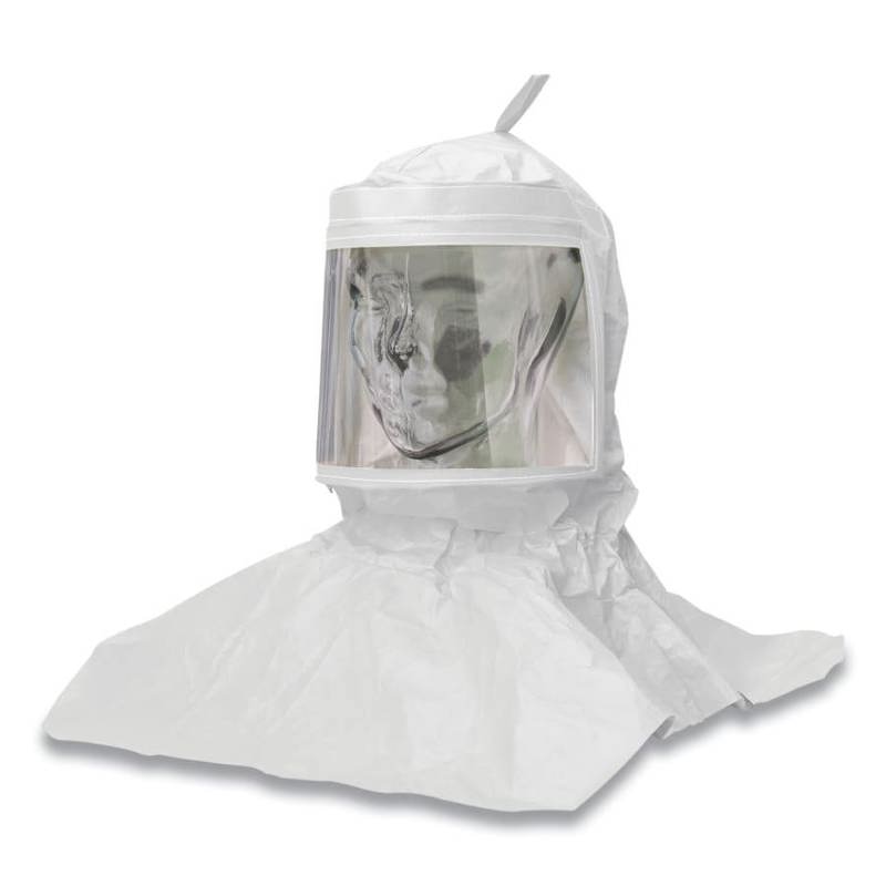 EZ Air PAPR Hood System Replacement Hood Saran Headband Assembly Grey