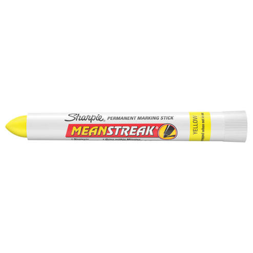 Markal 3 mm Medium Tip Paint-Riter Window Marker, Yellow