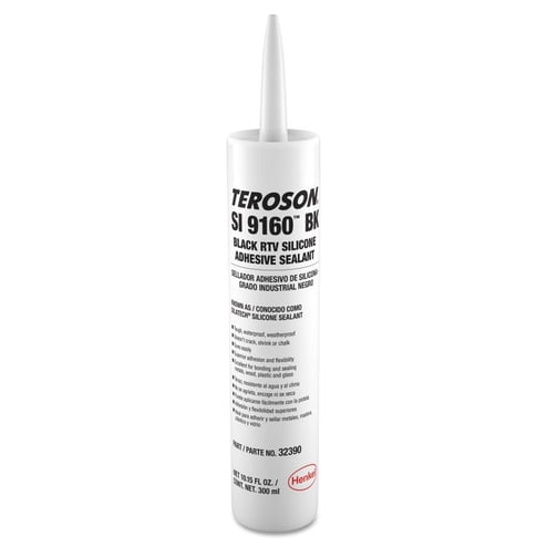 Silatech Black RTV Silicone Adhesive Sealants 300 mL Cartridge Black ...