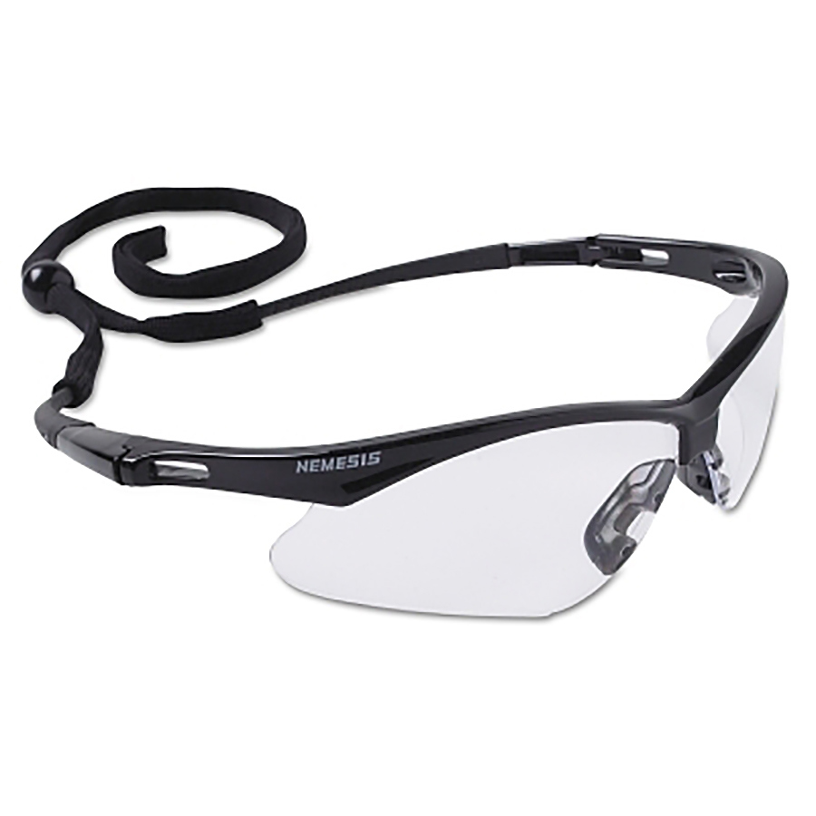 NEMESIS CLEAR LENS WITHFOG GUARD SAFETY GLASSES