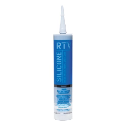 Contractor RTV Silicone Sealant 10 oz Cartridge Black | Grey Wolf Safety