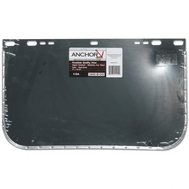 ANCHOR 9 X 15.5 DARK GREEN BOUND VISOR FOR JACKS